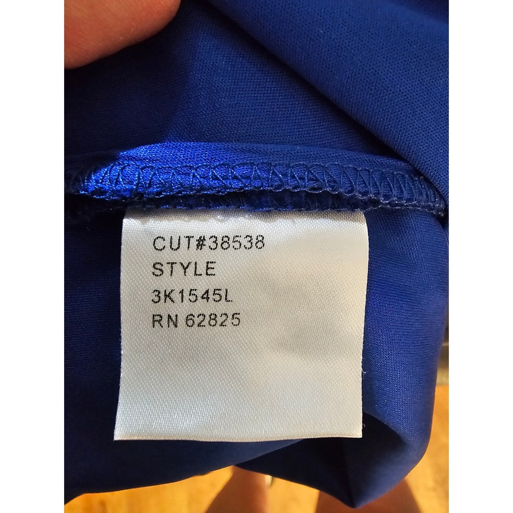 Tadashi Shoji Womens‎ Royal Blue Blouson Gown 0 - Picture 6 of 7